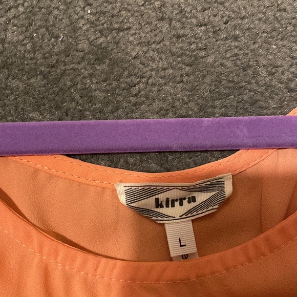Kirra size L coral tank top in excellent condition - Picture 3 of 3